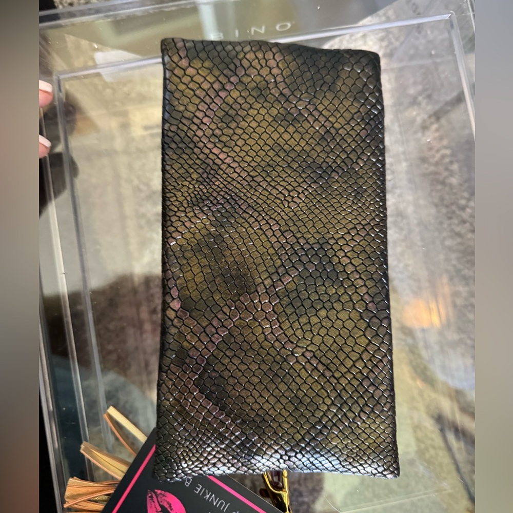 NWT make up junkie mini bag